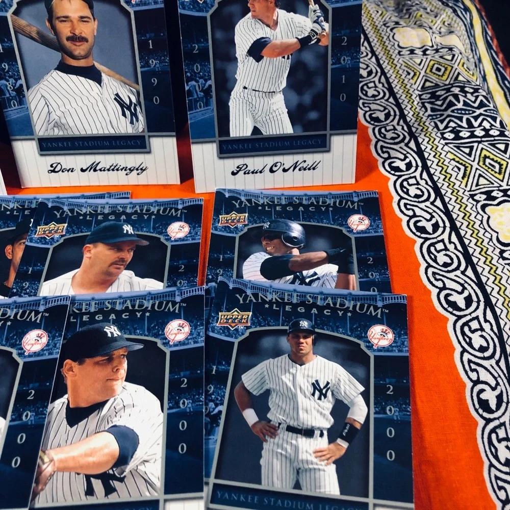 2008 Upper Deck Yankee Stadium Legacy baseball cards